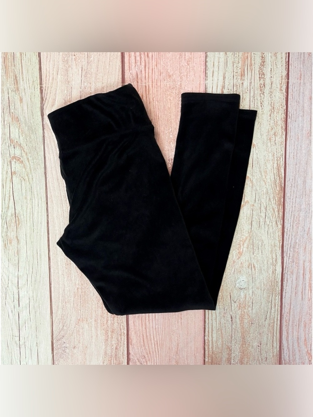Women’s SO Black Velvet Velour Pajama Pants Size Medium